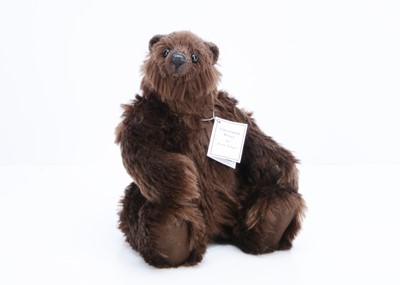 Lot 128 - A Charnwood Bears Basu teddy bear by Frank Webster