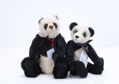 Lot 129 - A Charnwood Bears Bamboo Panda bear by Frank Webster