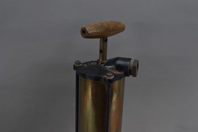 Lot 189 - A collection of antique brass hand pumps