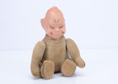 Lot 185 - A rare  Billiken doll, by Florence Pretz for Horsman (US), 1908-12