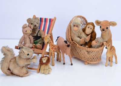 Lot 206 - Small animal soft toys and teddy bears