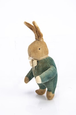 Lot 207 - A rare British velvet rabbit, circa 1920