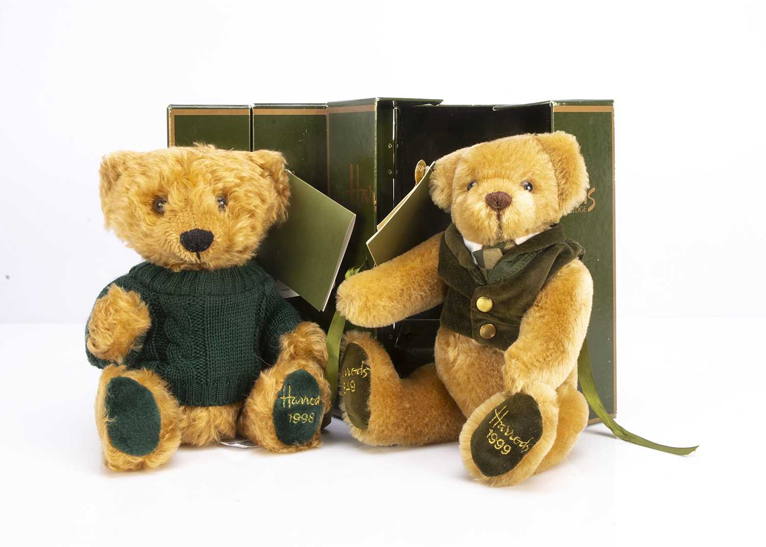 Lot 14 - Two Merrythought for Harrods limited edition Teddy Bears
