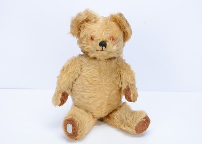 Lot 244 - A rare  Minibrix Soft Toys teddy bear with label, 1959-61