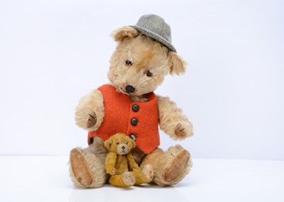 Lot 250 - A post- war Chiltern Hugmee teddy bear