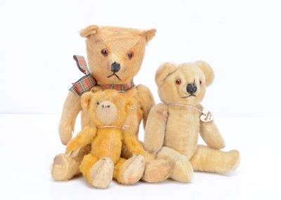 Lot 251 - Three small teddy bears