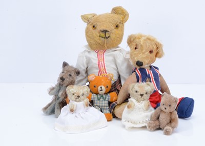 Lot 266 - A Merrythought 1930s Bingie teddy bear to dress teddy bear