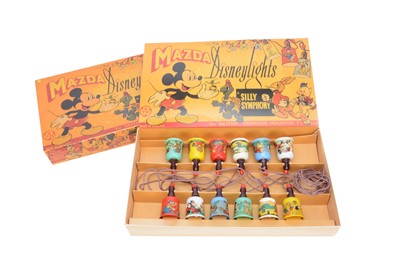 Lot 312 - A Mazda Disneylights set Silly Symphony, 1950s