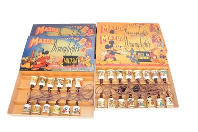 Lot 315 - Two sets of Mazda Disney lights sets