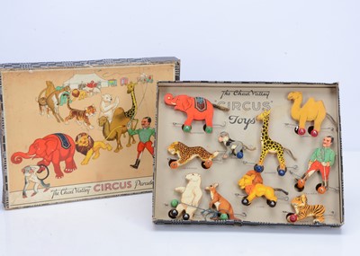 Lot 334 - A Chad Valley Circus Parade, in original box