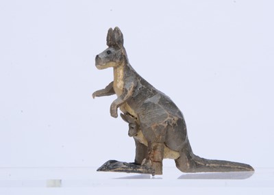 Lot 361 - A Forest Toys of Brockenhurst kangaroo with Joey