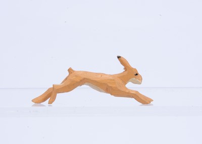 Lot 374 - A Forest Toys of Brockenhurst running hare