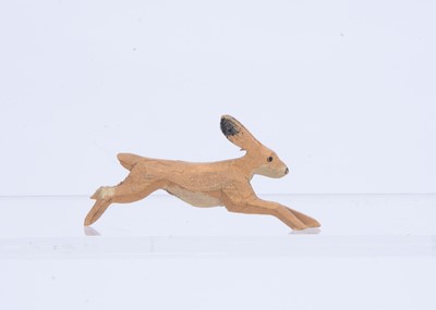 Lot 375 - A Forest Toys of Brockenhurst running hare