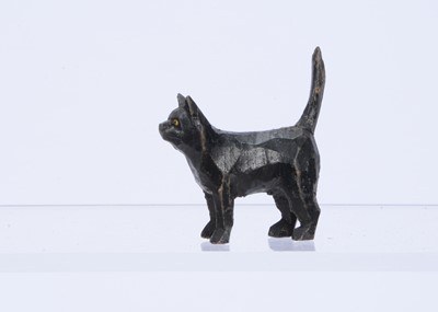 Lot 386 - A Forest Toys of Brockenhurst black cat