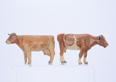 Lot 388 - Two Forest Toys of Brockenhurst cows