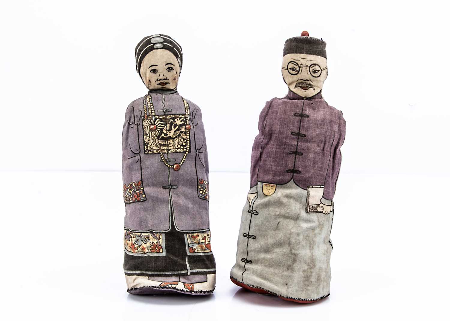 Chinese Rag Time Lot 465 - An early 20th century pair of Dean’s Rag