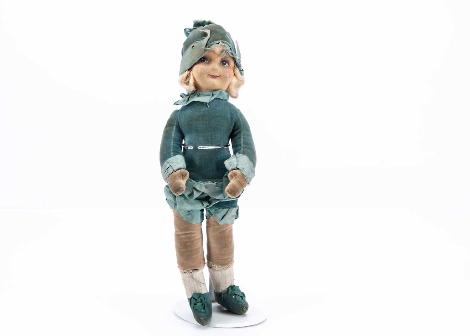 Lot 469 - A Dean’s Rag Book Co Frilly Doll 1928/9,
