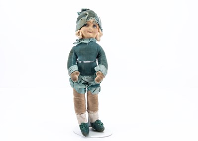 Lot 469 - A Dean’s Rag Book Co Frilly Doll 1928/9