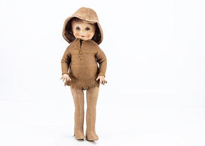 Lot 476 - A Dean’s Rag Book Co Pixie doll, late 1920s