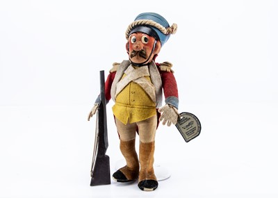 Lot 479 - A Dean’s Rag Book Co Sam ‘Pick oop tha Musket’ doll, circa 1936