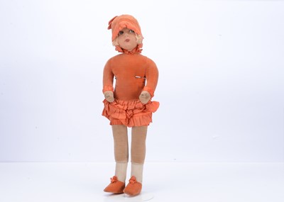 Lot 484 - A Dean’s Rag Book Co Frilly Doll 1928/9