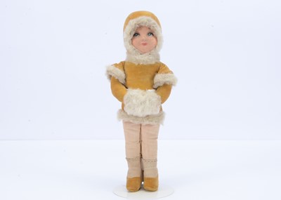 Lot 487 - A Dean’s Rag Book Co Princess Doll, 1930s