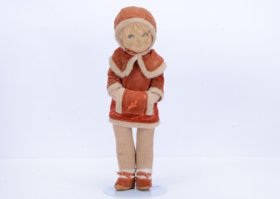 Lot 502 - A Dean’s Rag Book Co Betty Oxo doll, circa 1930