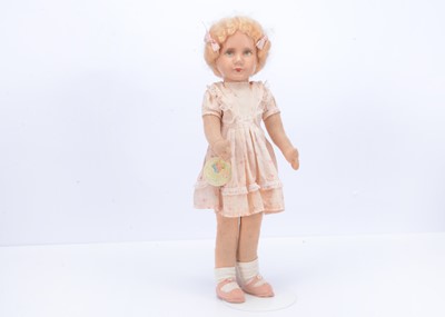 Lot 506 - A post-war Dean’s Rag Book Co girl doll