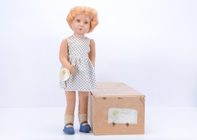 Lot 509 - A post-war Dean’s Rag Book Co Beryl doll, in original box, 1949-50