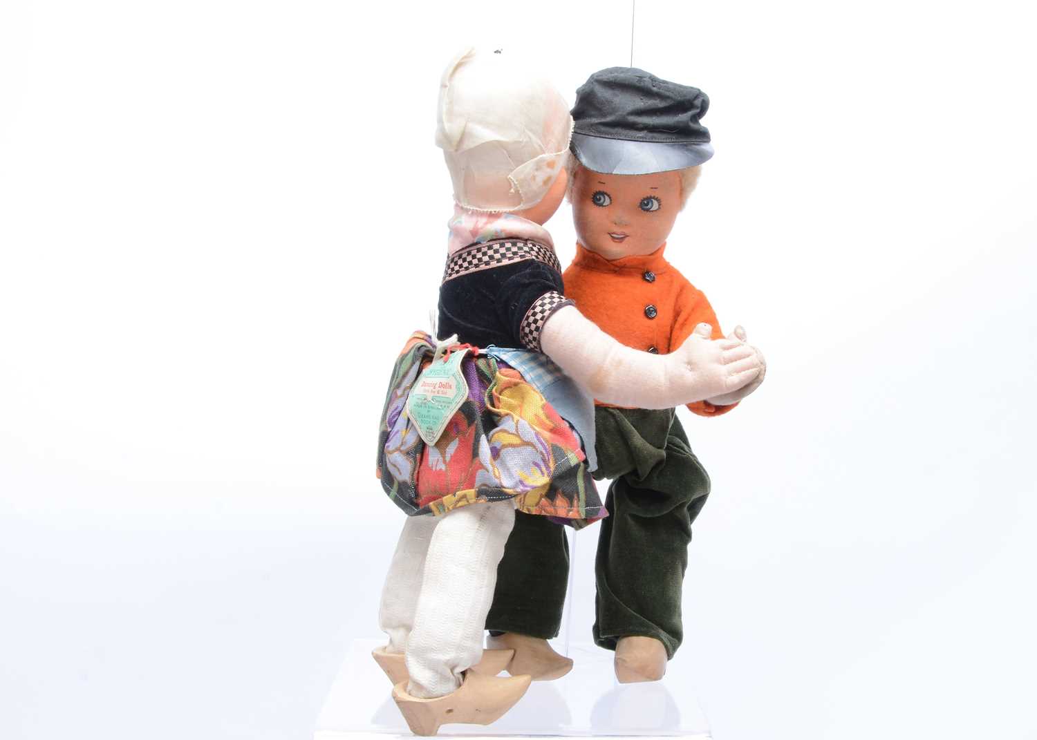 Lot 530 - A Dean’s Rag Book Co Dutch Dancing Dolls,