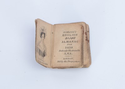 Lot 545 - A miniature Schloss’s English Bijou Almanac for 1839