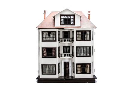 Lot 571 - A large G & J Lines  73 dolls’ house