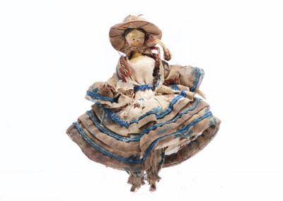 Lot 634 - An 19th century Grodnerthal dolls’ house doll