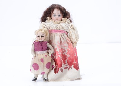 Lot 643 - A German all-bisque dolls’ house doll