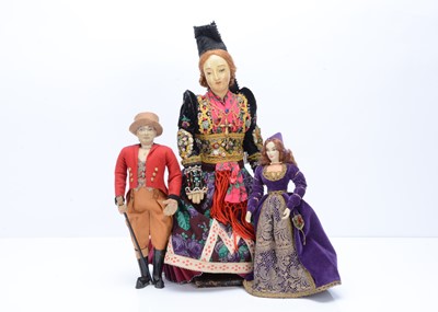 Lot 699 - A large Ottenberg composition headed doll