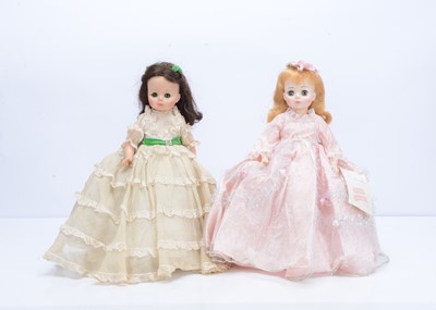 Lot 717 - Two Madame Alexander vinyl dolls