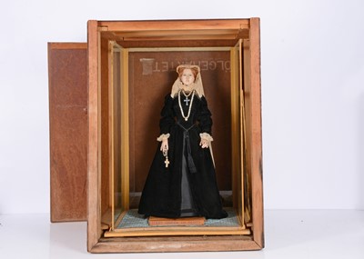 Lot 720 - An unknown artist doll modelled as Mary Queen of Scots