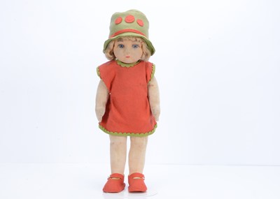 Lot 739 - A 1930s Chad Valley Bambina girl doll