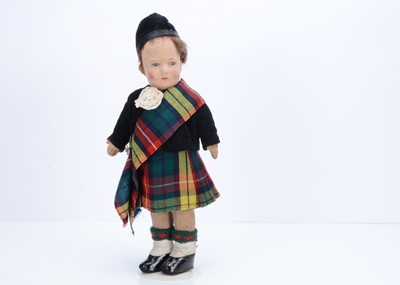 Lot 742 - A Chad Valley Scottish boy, 1930s