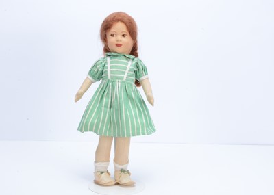 Lot 756 - A Chad Valley girl doll, late 1930s