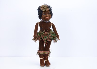 Lot 766 - A Norah Wellings Southsea Islander doll, 1930s