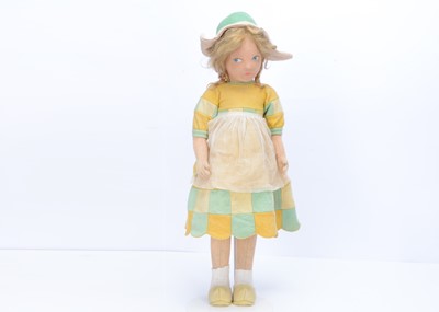 Lot 771 - A large Norah Welling Dutch girl doll