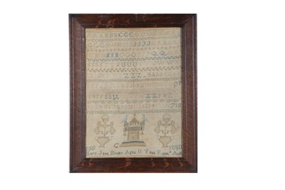 Lot 840 - Two 19th century samplers