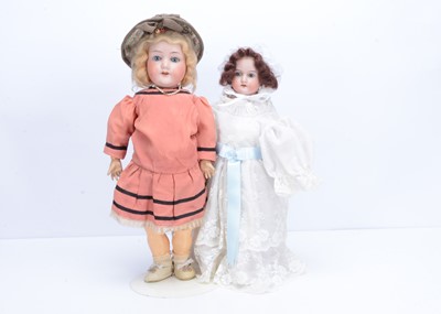 Lot 887 - Two  Armand Marseille child dolls