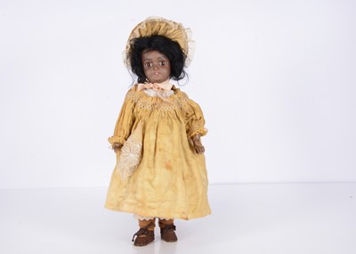 Lot 891 - A Simon & Halbig black 1078 child doll