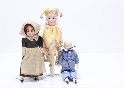 Lot 912 - A Recknagel 1000 bisque headed doll