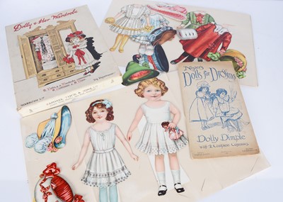 Lot 955 - A Raphel Tuck & Sons Ltd for Harrods Dolly & Her Wardrobe paper doll