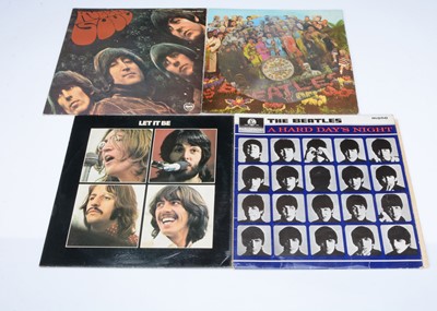 Lot 13 - Beatles LPs