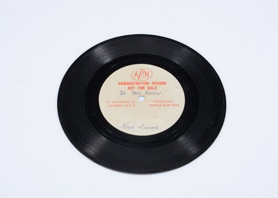 Lot 75 - Nina Simone 7" Acetate