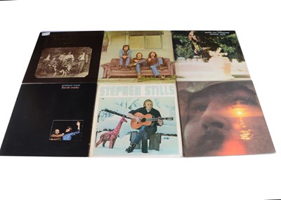 Lot 96 - Crosby Stills Nash and Young and Related LPs